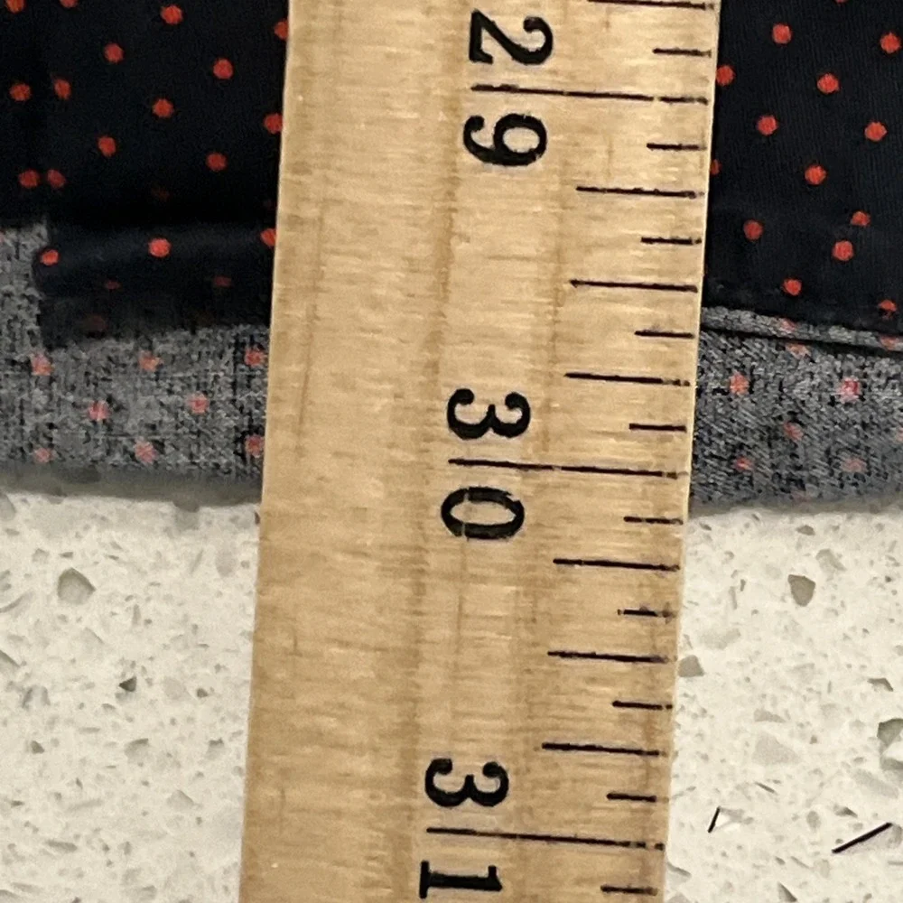 Barabas‎ Mens XL Black Red Polka Dot Print Long Sleeve Button Up Shirt